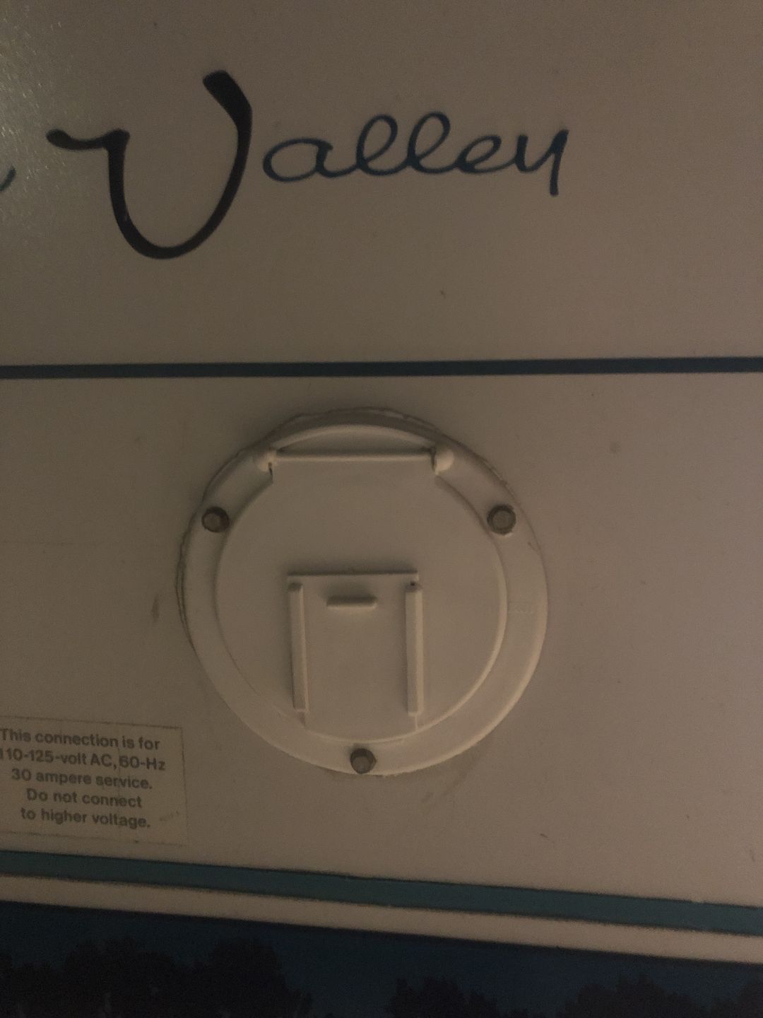Customer photo review of Power Cord Hatch