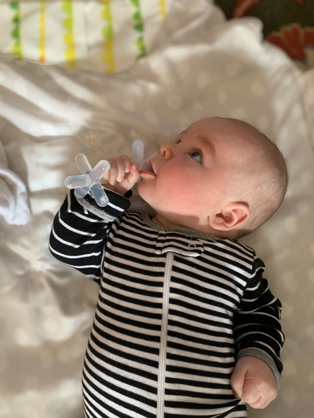 Customer photo review of moonjax® baby teether