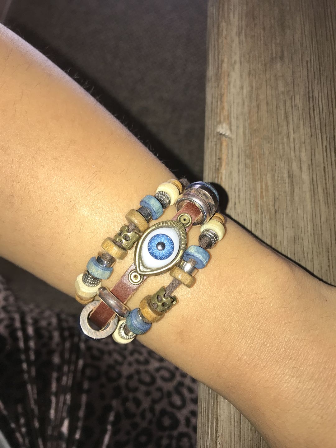 Customer photo review of Anti-jealousy Evil Eye Bracelet