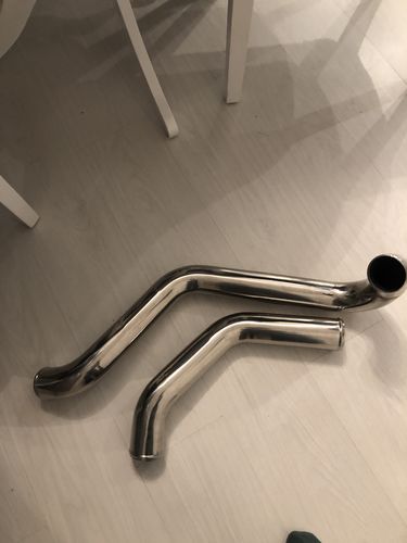 Customer photo review of Stainless Steel Intercooler Pipes - For Side Mount Intercooler SW20 3SGTE MR2