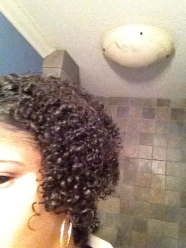 Customer photo review of Rose Wash + Go Set with Organic Rosehip Oil for Repairing Hair