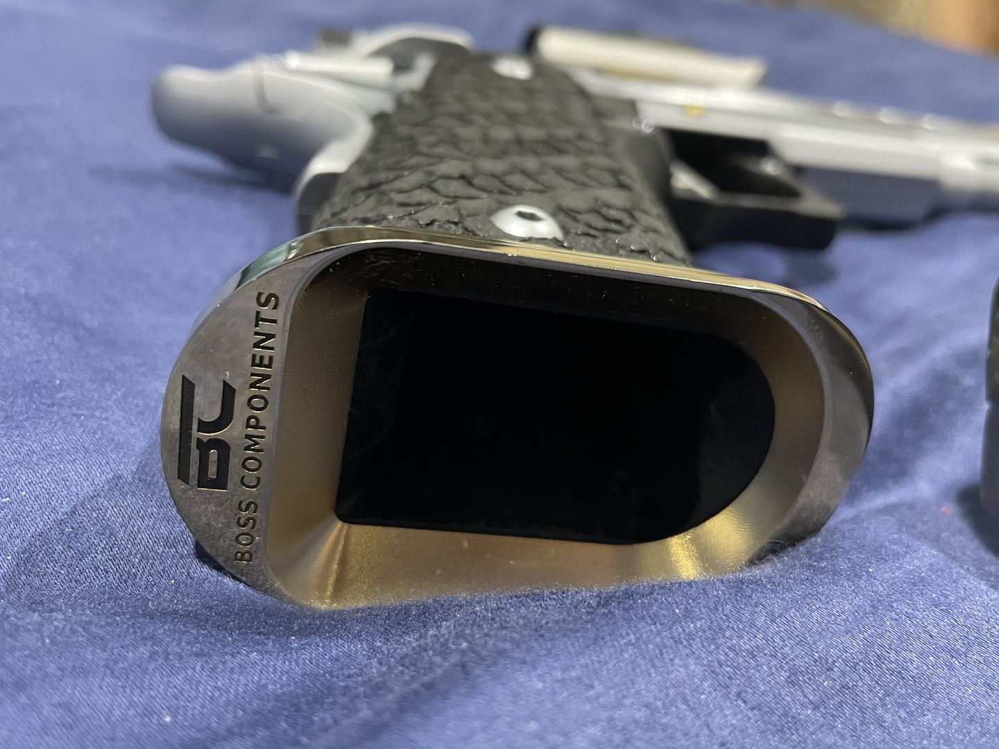 Customer photo review of Brass Magwell 2011 STI Polished Gold - Boss Components