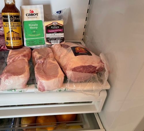Customer photo review of Duroc Pork Frenched 5-Bone Rack, 3.5lbs