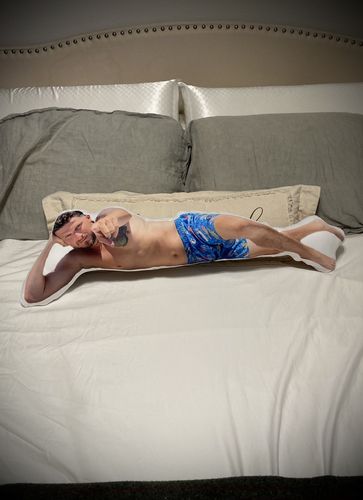 Customer photo review of Create A Custom Object Pillow