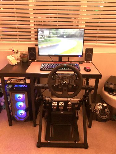 Customer photo review of APEX Steering Wheel Stand