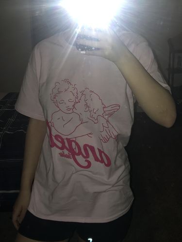 Customer photo review of Angel Koko Graphic T-shirt