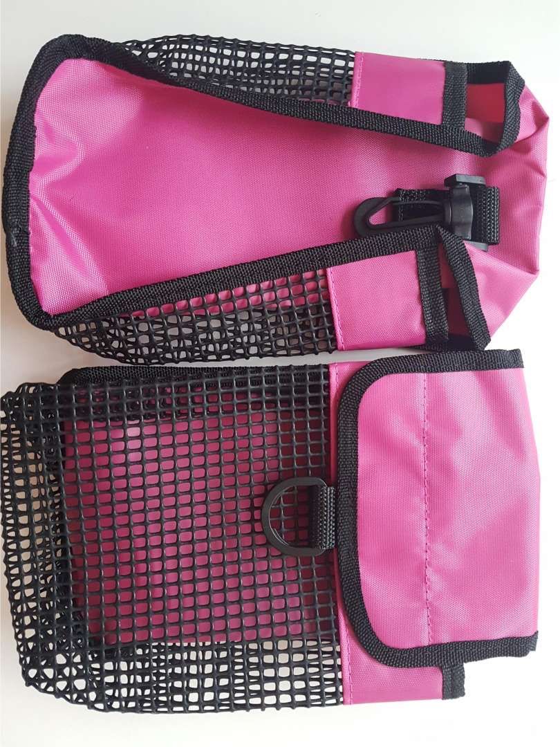 Customer photo review of Scuba Diving Meshbag Pouch Holder