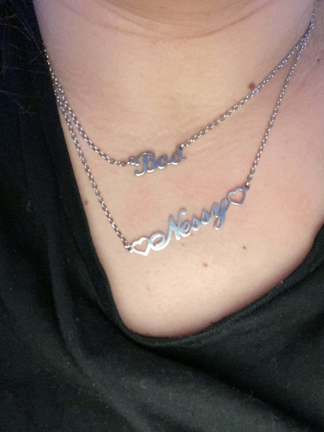 Customer photo review of Collier Prénom Style Classique