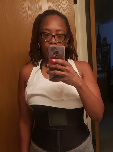 Customer photo review of Thermal Neoprene Fitness Abdominal Belt