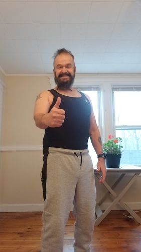 Customer photo review of Men's Heat-Trapping Sweat Vest