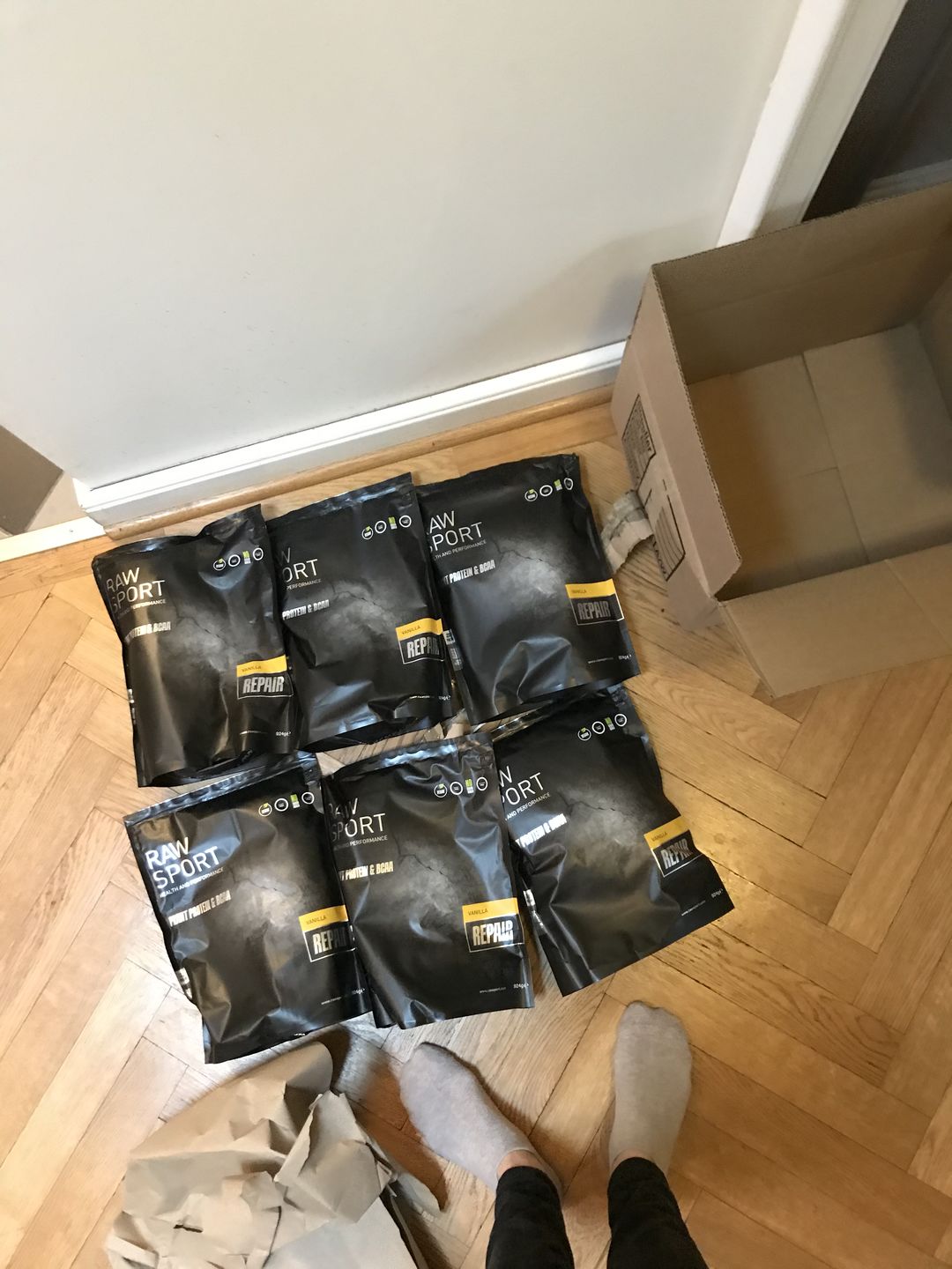 Customer photo review of Repair Protein Powders available in 3 Flavours (924g)