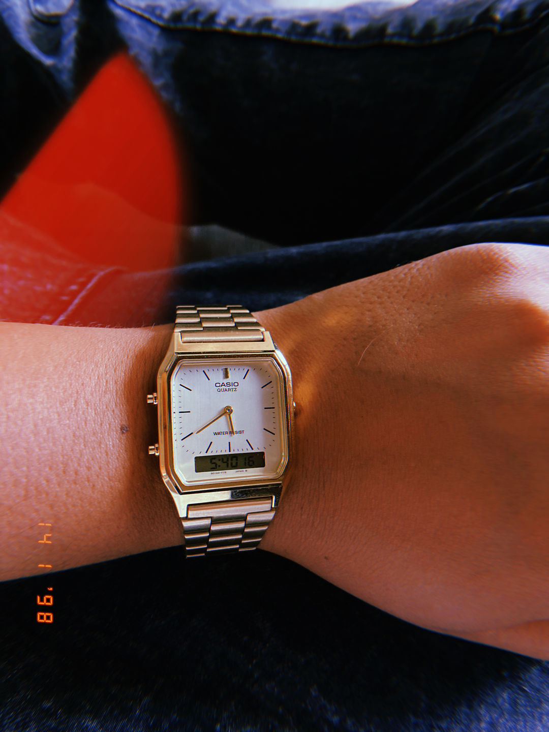 Customer photo review of Reloj Casio Vintage AQ-230GA-9DMQ Dorado