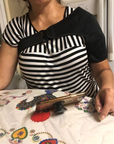 Customer photo review of ShoulderPro - Reabilitação do Ombro