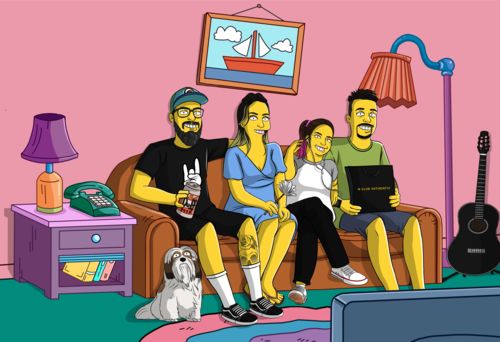 Customer photo review of RETRATO EM ARQUIVO DIGITAL FAMILIA AMARELA