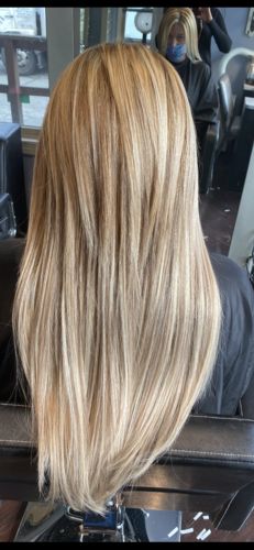 Tape in Lightest Blonde Human Hair Extensions #60