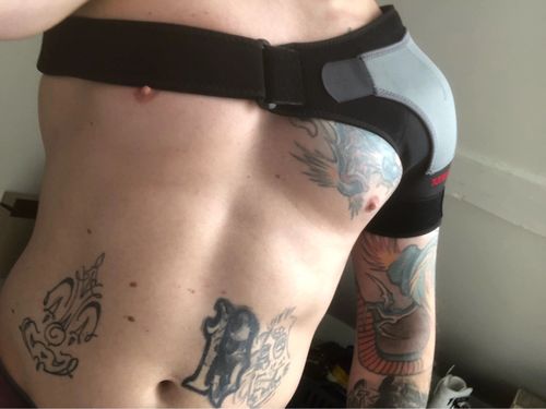 Customer photo review of ShoulderPro - Reabilitação do Ombro