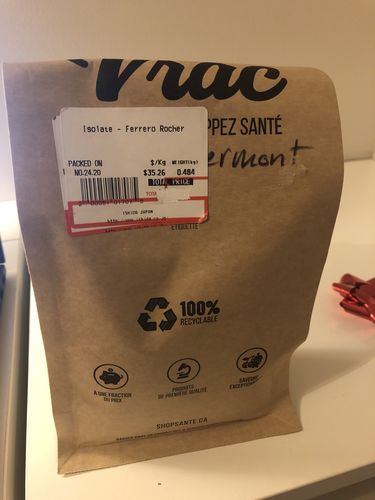Customer photo review of VRAC - Isolate