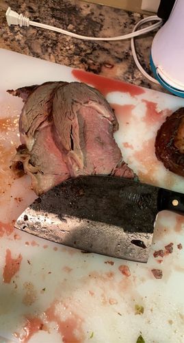 Customer photo review of Nakiri™ - The Original Serbian Sarschach Steel Knife