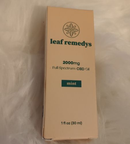 Customer photo review of 30ML Full Spectrum CBD Tincture