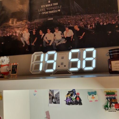 Customer photo review of ASTRONORD™ Digital LED Clock