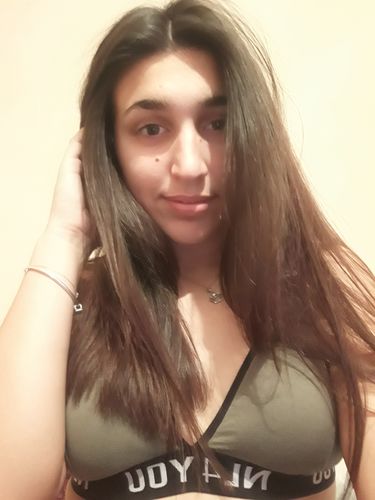 Customer photo review of Dark Green Triangle Bra & Thong
