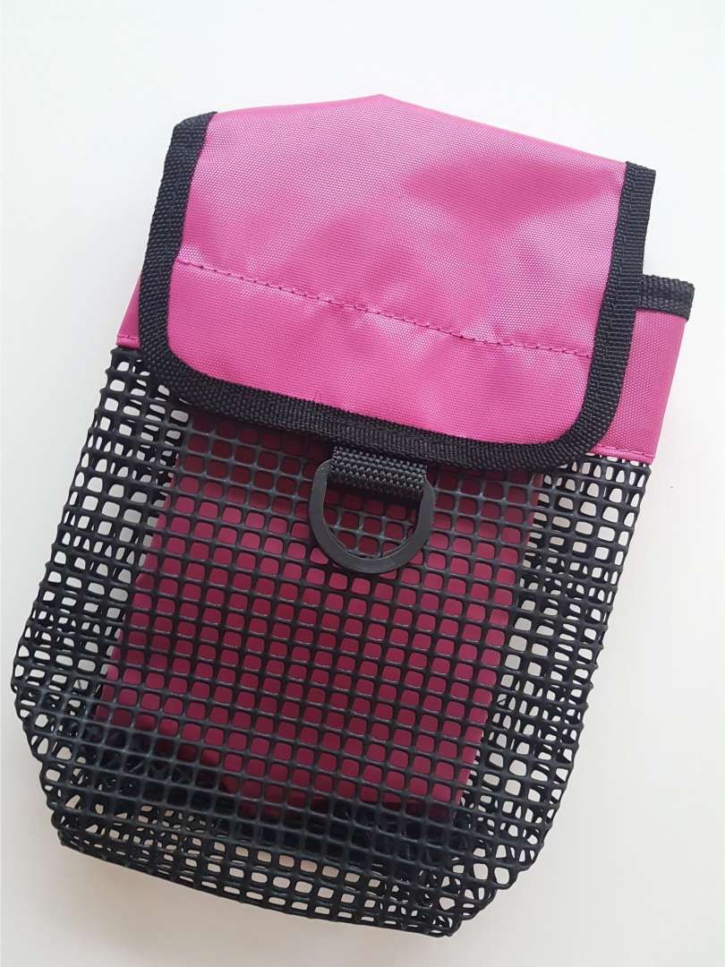 Customer photo review of Scuba Diving Meshbag Pouch Holder