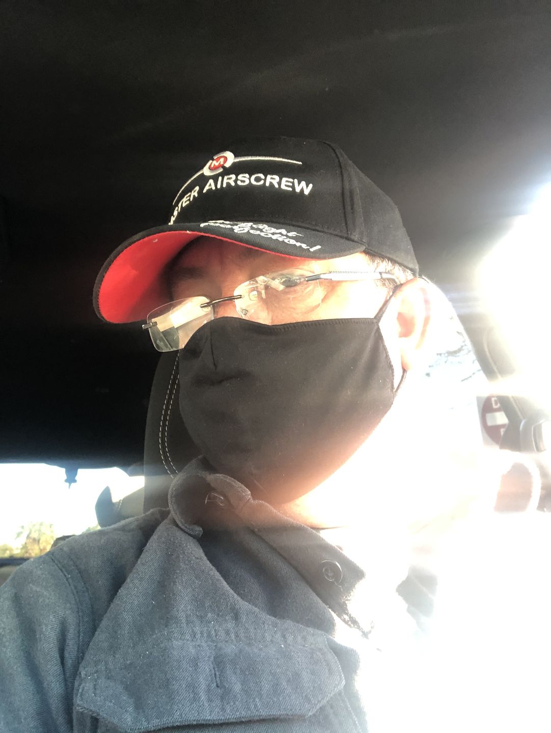 Customer photo review of MAS Baseball Hat Black
