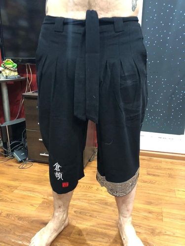 Customer photo review of Traditional Style Kimono Pants