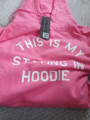 Customer photo review of This Is My Staying In Hoodie (MRK X)