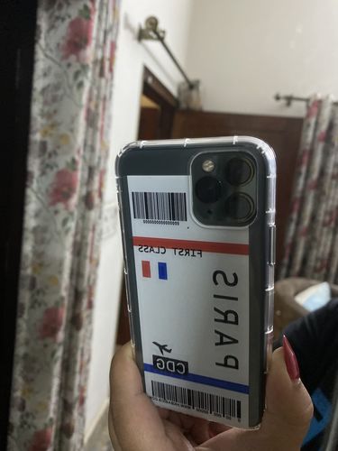Customer photo review of AirPlane Ticket Cases for Iphone