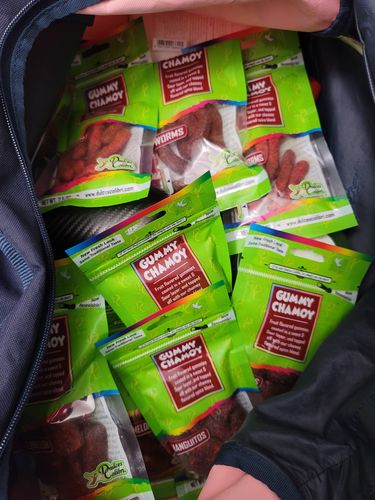 Customer photo review of Mango Chamoy Gummies | Premium