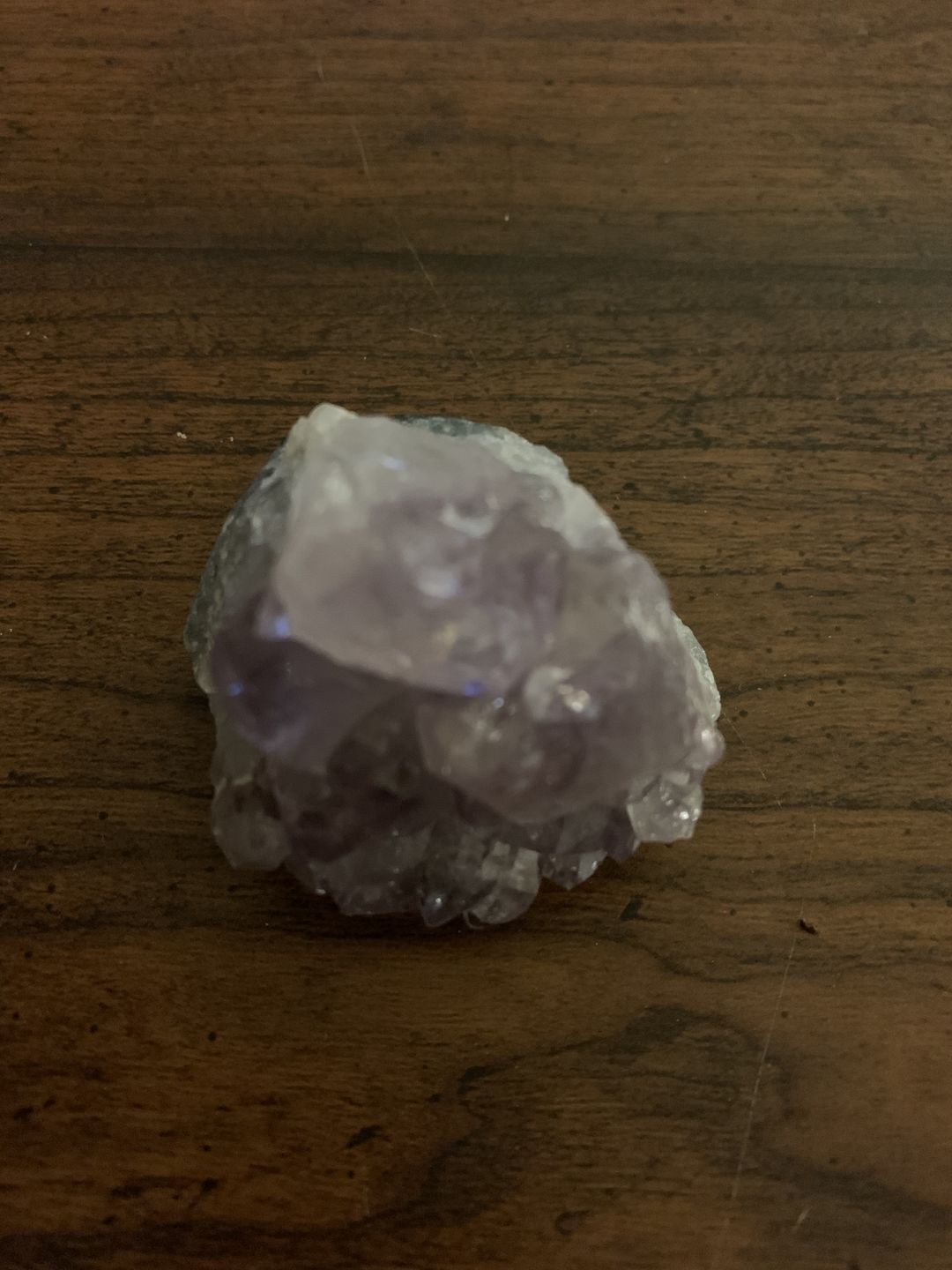 Customer photo review of Amethyst Cluster