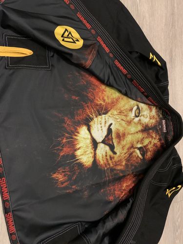 Customer photo review of Golden Beast Sublimation Brazilian Jiu Jitsu Gi ( BJJ GI )