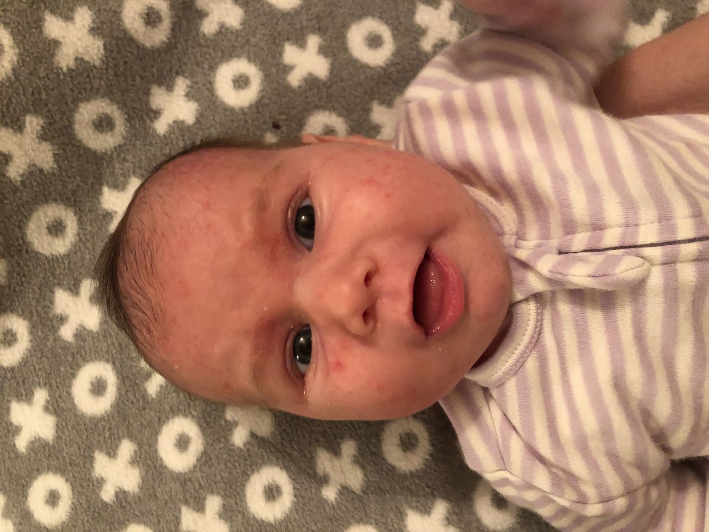 Customer photo review of Footie Pajamas, Merino Wool, Blush