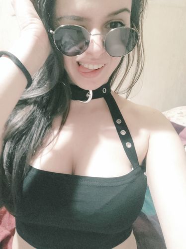 Customer photo review of Buckle Halter Neck Top