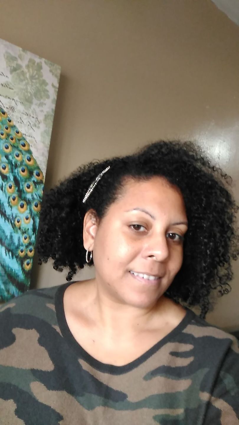 Customer photo review of Heavenly Hydration Grapeseed Hair Mist