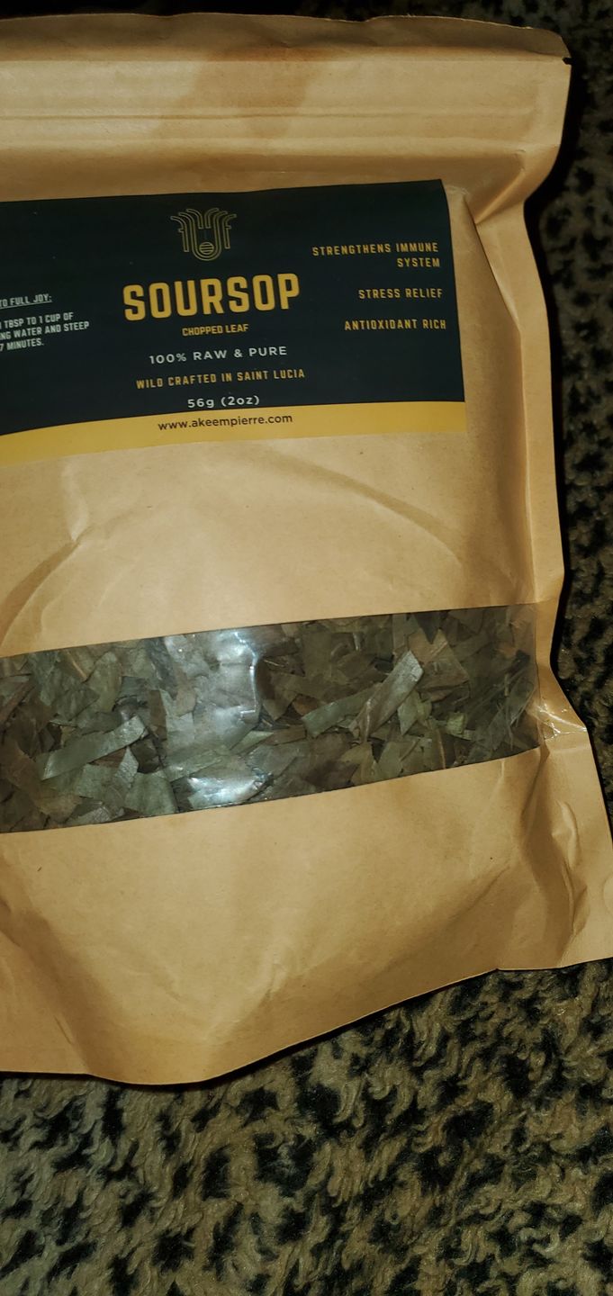 Customer photo review of Soursop Leaf