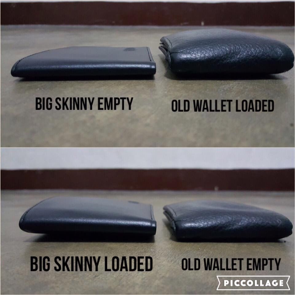 Customer photo review of RFID Blocking Leather Multi Bi-fold Black