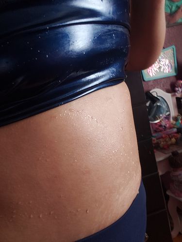 Customer photo review of Women's Heat Trapping Sweat Vest