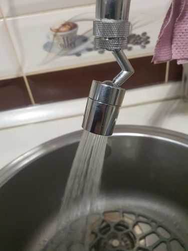 Customer photo review of 360Faucets™ Universal Faucet Aerator
