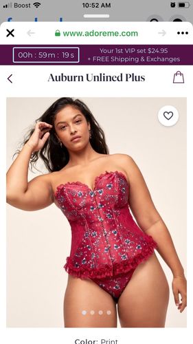 Customer photo review of Lux Latex Double Belt - Rose