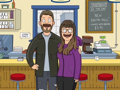 Customer photo review of Personalized Bob’s Burgers Custom Portrait