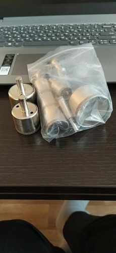 Customer photo review of Kit 10 Bicos de Serra - Diamantada