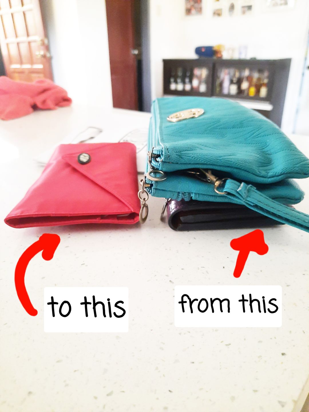 Customer photo review of Slimvelope Red