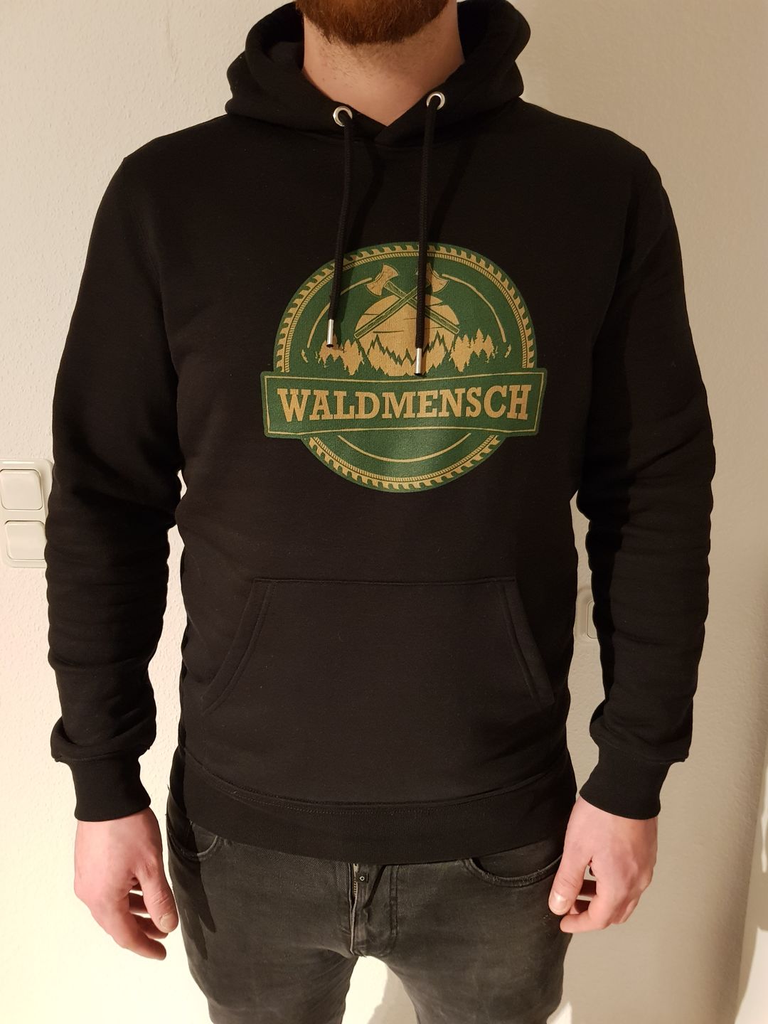 Customer photo review of Der Waldmensch  - Unisex Organic Hoodie