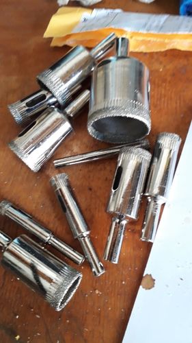 Customer photo review of Kit 10 Bicos de Serra - Diamantada