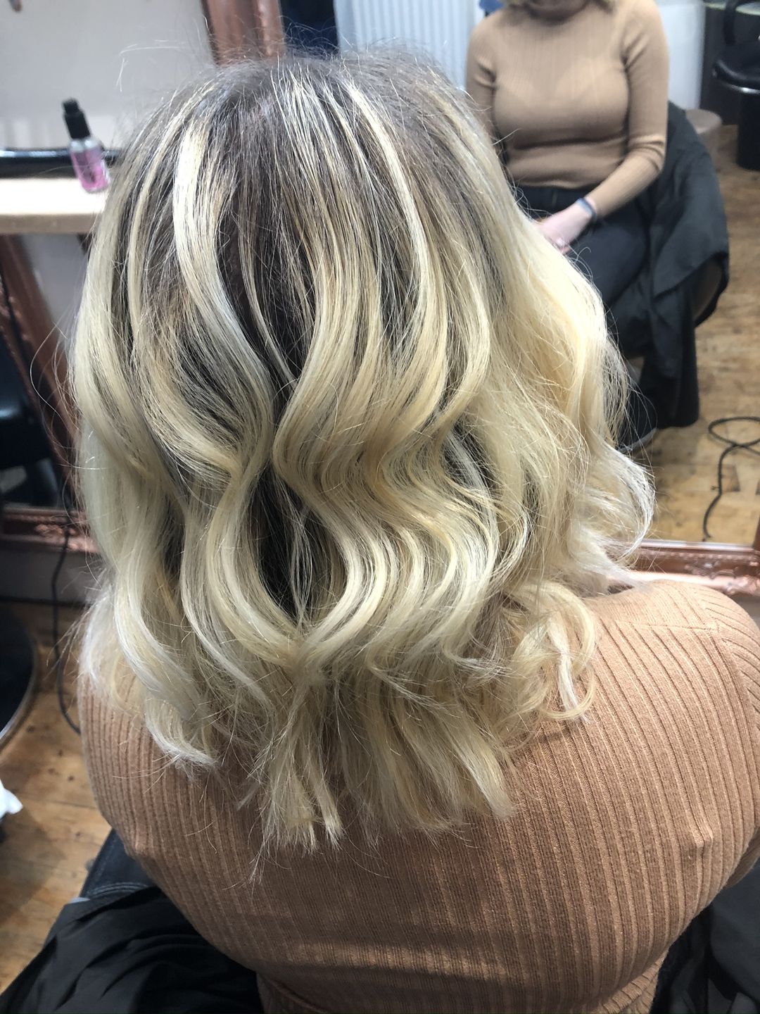 Customer photo review of Premium Rat Tail Comb Set - 3 Sizes for Babylights, Balayage and Highlights