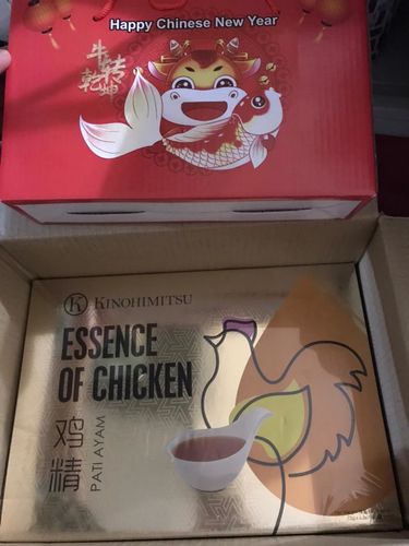 Customer photo review of Essence of Chicken 6's x3 Free CNY Bowl & Chopstick Set