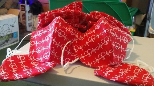 Customer photo review of Mask Insert - Straight - 100 Count