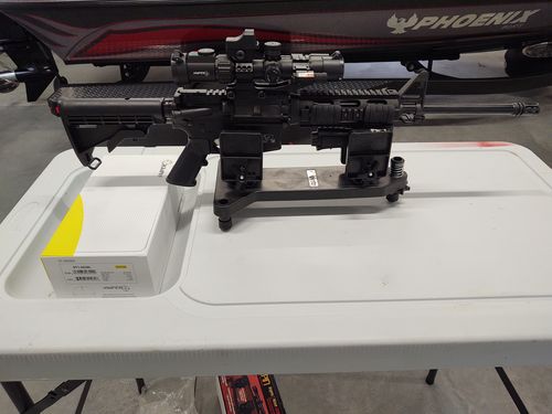 Customer photo review of Sniper ST 1-4X28 AR Tactical Rifle Scope Combo Red/Green Illuminated Reticle, Flash Light, RED Dot sight and Reflex Dot Sight